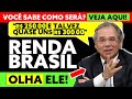 250 RENDA BRASIL: PAULO GUEDES REVELA VALOR E COMO VAI FUNCIONAR