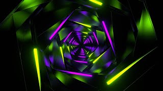 🎬 4K-Visual: Psychedelic Pink and Blue Neon Tunnel (No Audio)