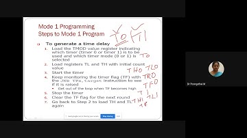 21.8051 Timer Mode 1 Programming: Part 3