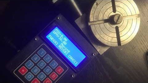 Arduino Rotary Table Controller V2