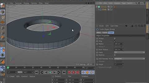 [시포디 강좌] 익스트루드 모델링 방법-1편: 시네마 4D(Cinema 4D Extrude setting Tutorial)