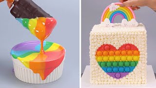 1000+ Fancy Rainbow Cake Decorating Tutorials 😍 So Yummy Cake Compilation 💖 Satisfying Cakes