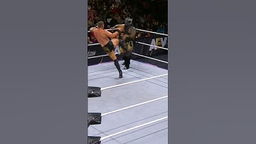 #KyleFletcher firing himself up during his Continental Classic match with #TheBeastMortos!