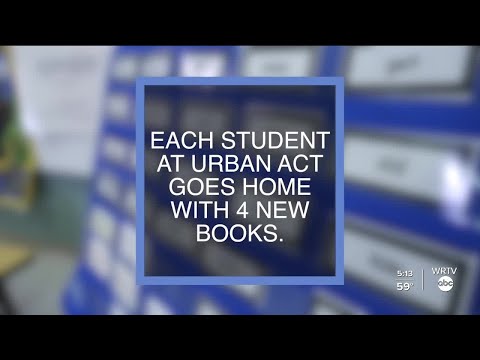 If You Give a Child a Book: WRTV campaign donates books to Urban Act Academy