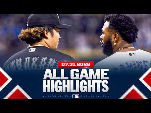 Highlights from ALL GAMES on 7/31 (Max Clark's debut, Murakami & Caminero's IMPRESSIVE HR and MORE!)