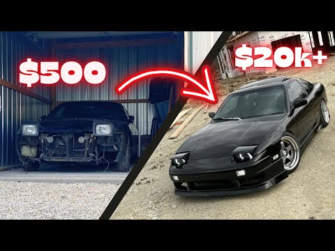 Building My Dream Nissan 240SX In 10 Minutes!