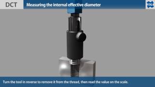 DCT Diameter Correction Tool for thread mills