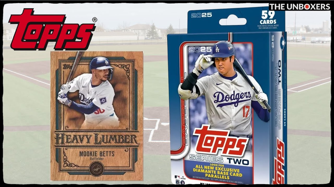 2025 Topps Series Two Baseball Trading Card Hanger Box - YouTube