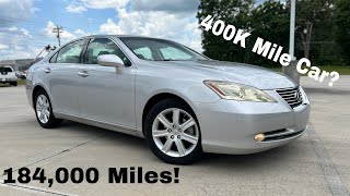 2008 Lexus ES 350 3.5 POV Test Drive & 184,000 Mile Review