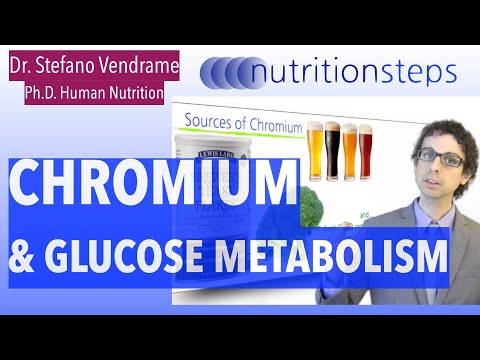 Chromium and glucose metabolism