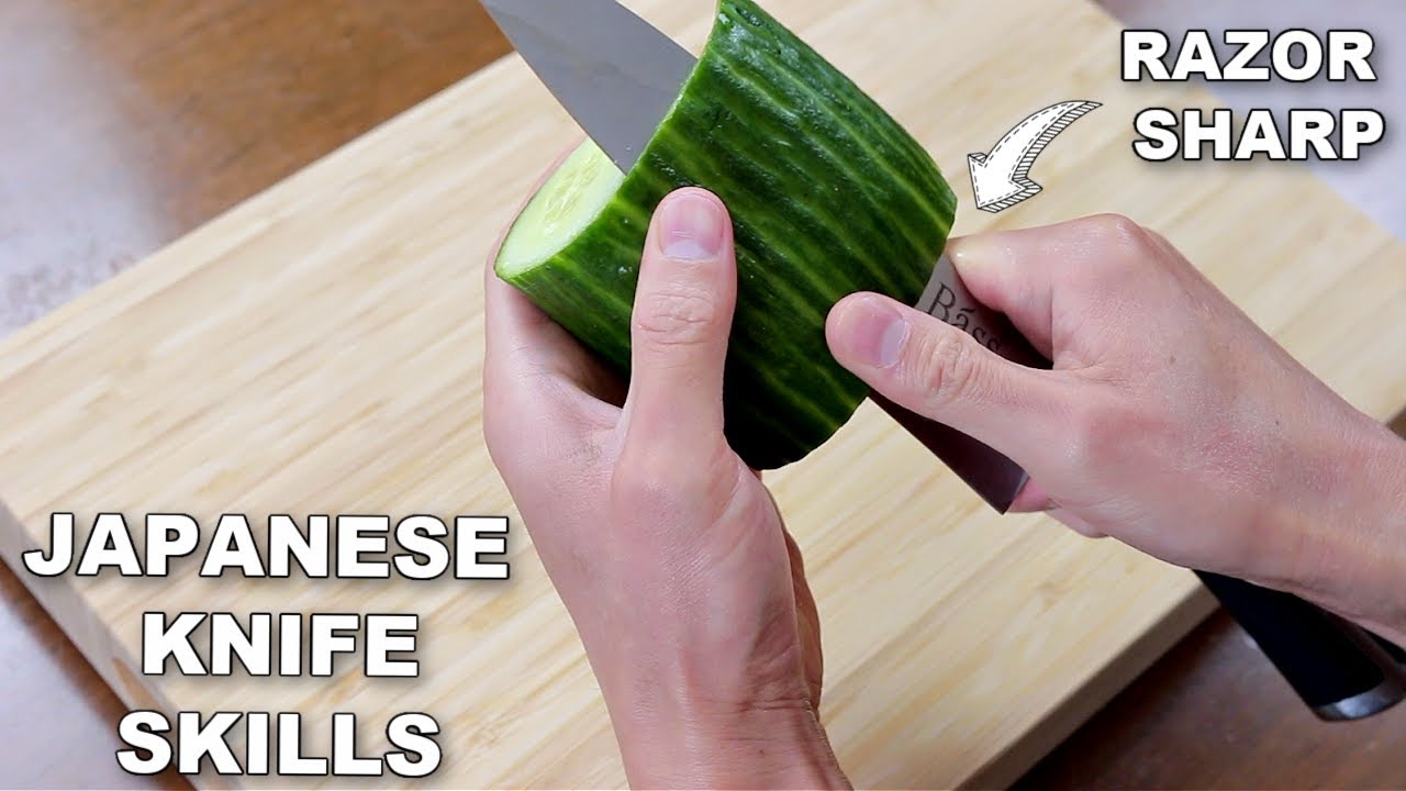 Japanese knife skills - Katsuramuki - 大根の桂むきのコツ | Cooking with Chef Dai