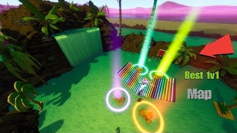 the first ever Colorful waterfall 1v1 #fleatop5