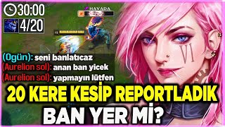 30 DK’DA 20 KERE KESTİK KAFAYI YEDİ !! HERKES REPORTLADI BAN YEMEZ İNŞ 😂