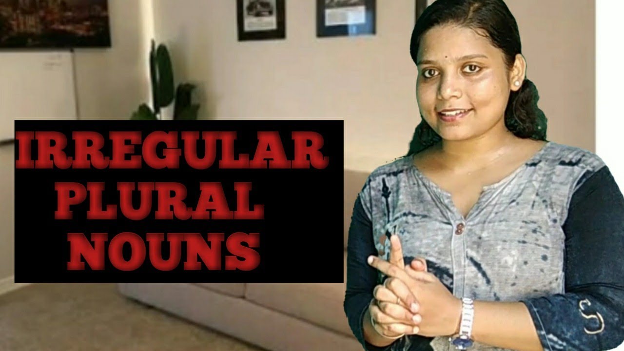 IRREGULAR PLURAL NOUNS - YouTube