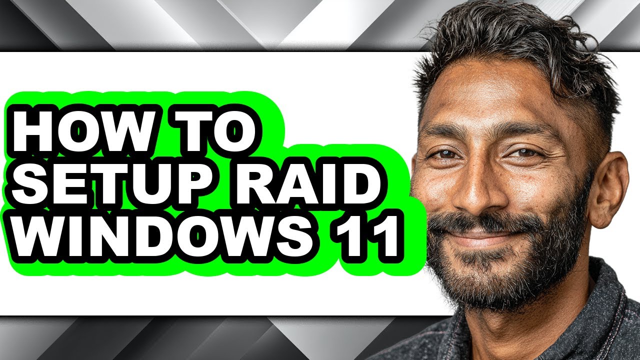 How to Setup Raid Windows 11 - Step by Step - YouTube