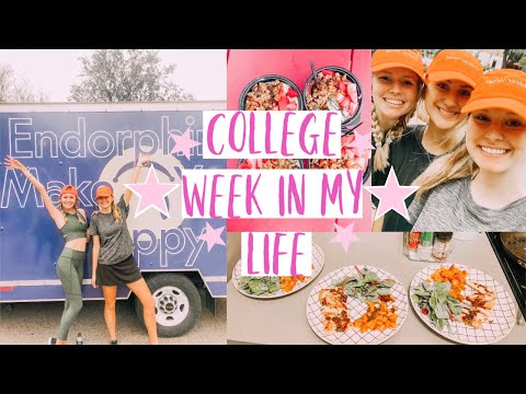 college week in my life: yoga, cooking, + zumba!!