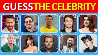Guess the Celebrity in 5 Seconds | 100 Most Famous People in 2024