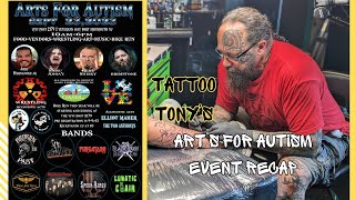 ARTS for AUTISM event w Tattoo Tony, a quick recap!