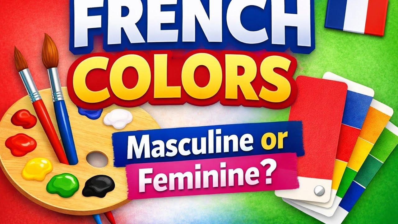 Stop Making These Color Mistakes in French (A2) - YouTube