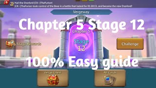 Lords mobile Vergeway Chapter 5 Stage 12 easiest guide screenshot 3