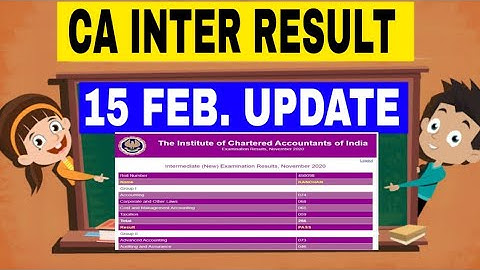 ca inter result dec 21/ca inter dec 21 result date/ca inter result/ca intermediate december result