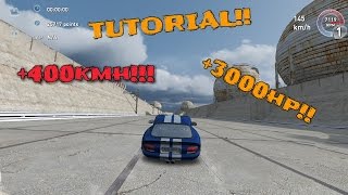 Real Drift -  How to make a Dragster TUTORIAL (+3000hp +400kmh) screenshot 5
