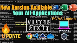 How to update all app with one Command in windows #update #pc #appupdates 