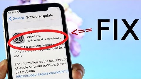 FIX iOS Update Error! (Estimating Time Remaining / Update Requested Error!)