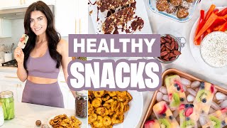 HEALTHY SNACKS | Super Easy Snack Ideas to Prep for the Week (must try the ranch almonds!)