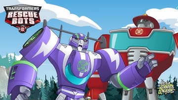 Transformers Rescue Bots | NEED FOR SPEED w/ BLURR New RESCUE TEAM Cadet By PlayDate Digital