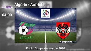 Programme SPORT soirée du Dimanche 28 juin 2026