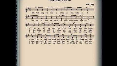 Dẫn Bước Con Đi - Kim Long - 3/19/2017