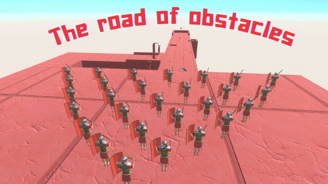 Roman legion passes the obstacle course - Animal Revolt Battle ...