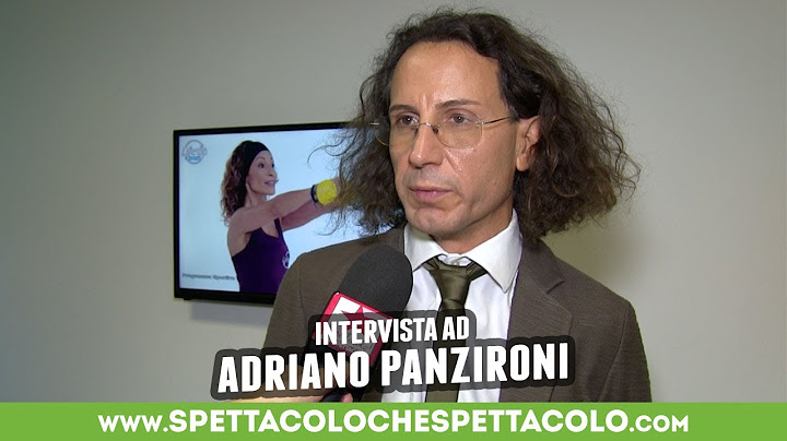 L'UOMO CHE VOLLE VIVERE 120 ANNI | Adriano Panzironi intervistato