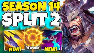 THESE NEW ITEMS AND RUNES ARE INSANE! WELCOME TO SPLIT 2 OF SEASON 14!