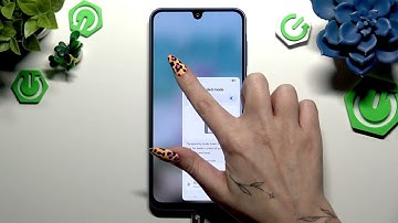 SAMSUNG Galaxy A17 5G – De modus met één hand gebruiken