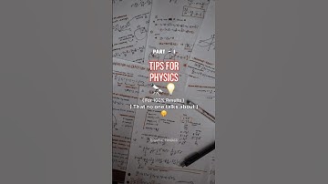 Tips for PHYSICS🤯|*effective* #motivation #physics #tips #strategy #neet #jee #study #pw #syllabus