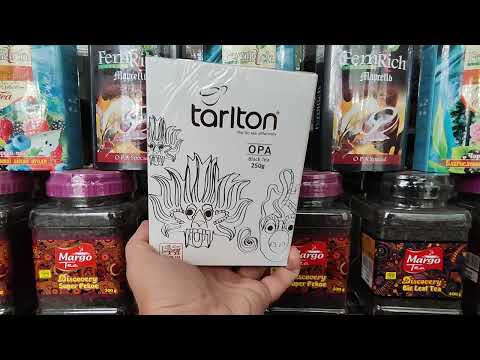 Чай чорний Тарлтон ОРА 250 грам, видео 1