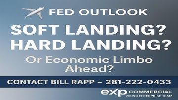 🛬 Soft Landing, Hard Landing… or Economic Limbo? | Fed Outlook & CRE Impact 📊