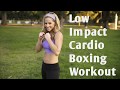 19 Minute Low Impact Beginner Cardio Boxing Workout for Fat Loss and Calorie Burn