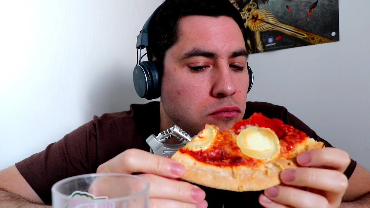 ASMR Pizza congelée au fromage de chèvre