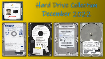 My Hard Drive Collection Startups | December 2022 | CT&G