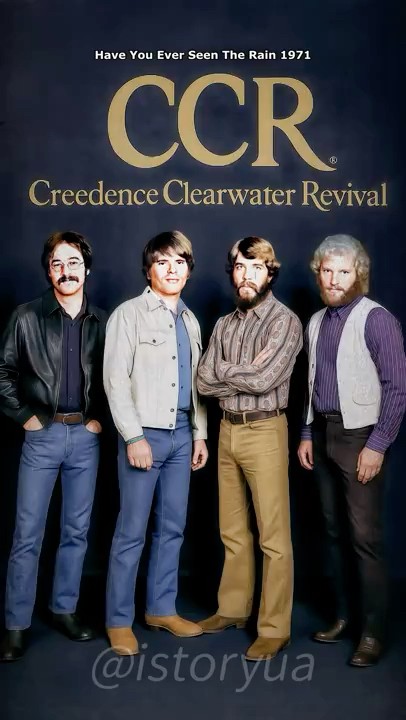 Creedence Clearwater Revival THEN & NOW - Have You Ever Seen The Rain (1971) transformation