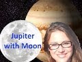 Jupiter conjunct Moon. Jupiter aspect Moon in the Birth Chart