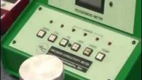 HOW TO OPERATE THE EMCEE ELECTRONICS 1154 PRECISION DIGITAL CONDUCTIVITY METER