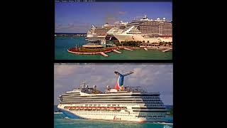 carnival sunrise departing in Nassau with #cruise horn part 19 carnival sunrise departing in Nassau with #cruise horn part 19