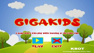 Game Documentation "GigaKids Game" | GDevelop5