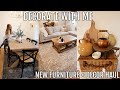 HOME VLOG// new furniture, thrift + home decor haul, & big projects!