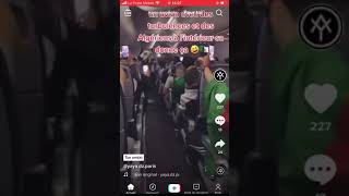 Algérien Dans Un Avion