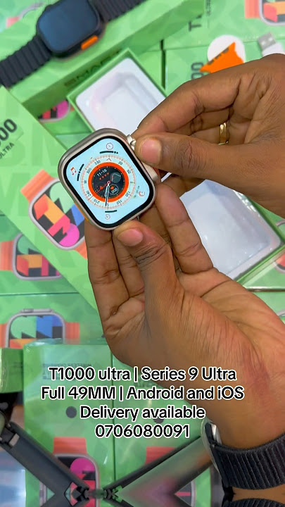 T1000 Ultra series 9 |  49 MM Size | Brand New series 9 Ultra Smart Watch #saftech #foryoupagr #fyp